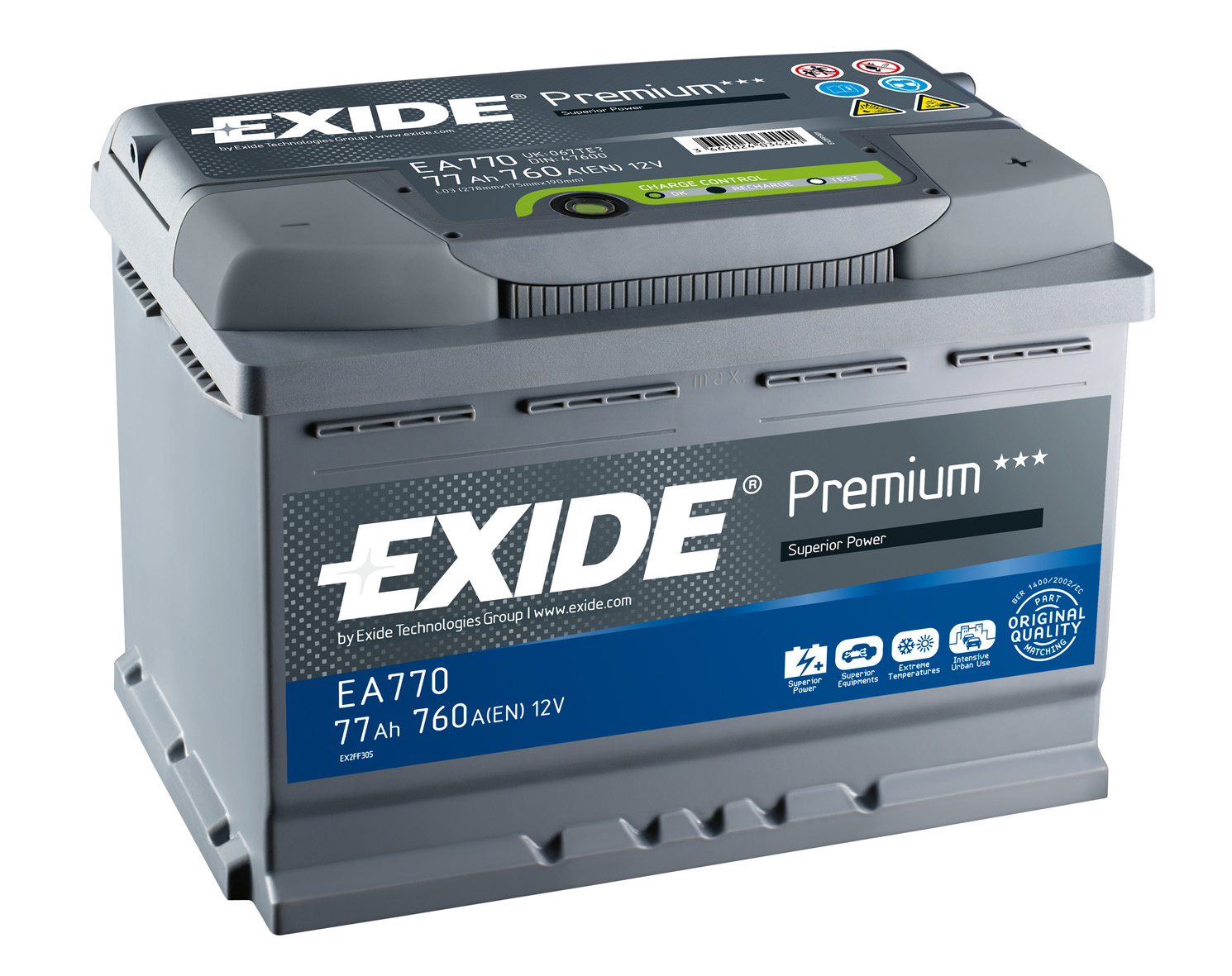 Exide vx автомобиль