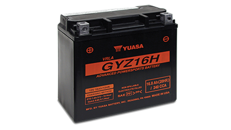 Batterie Yuasa Maintenance free ad elevata potenza